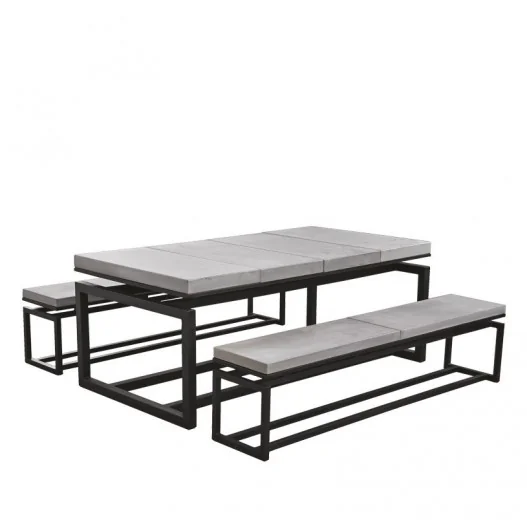 Conjunto Picnic Soho Gris