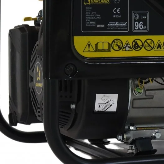 Generador de gasolina GARLAND BOLT... Generador de gasolina GARLAND BOLT...