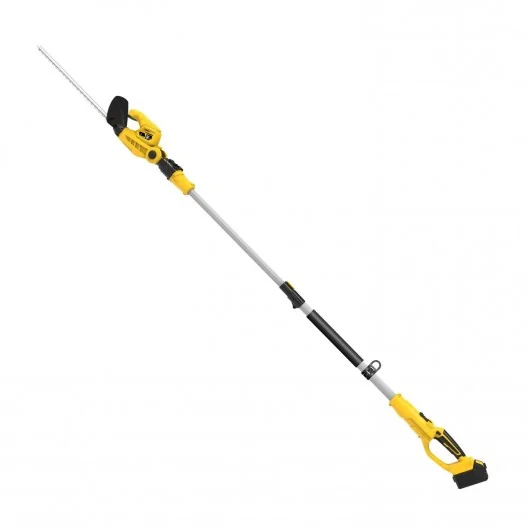 Cortasetos telescópico a batería... Cortasetos telescópico a batería...