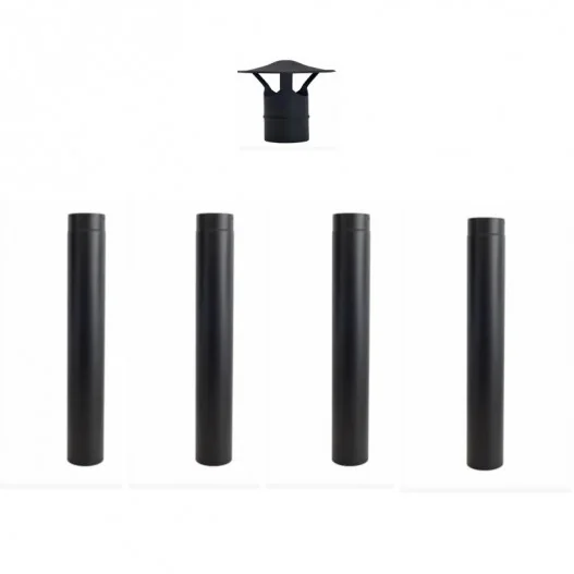 Kit de tubos estufa de leña