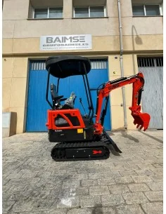 Mini Excavadora BAIMSE Kubota 1500 Kg de 3 Cilindros