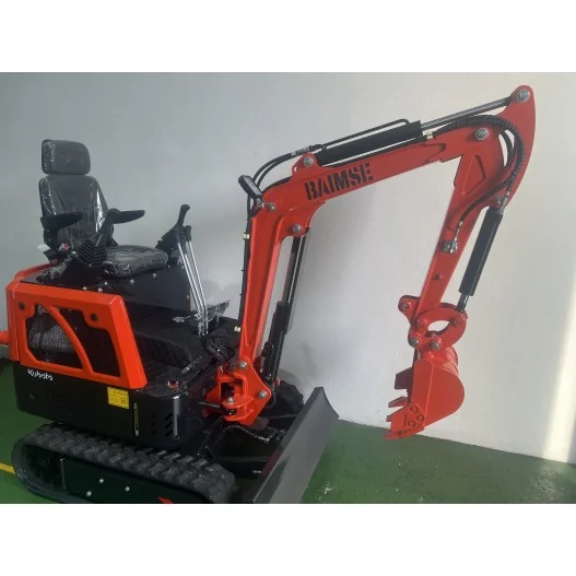Mini Excavadora BAIMSE Kubota 1500 Kg de 3 Cilindros Mini Excavadora BAIMSE Kubota 1500 Kg de 3 Cilindros