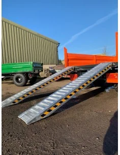 Rampa mini excavadora