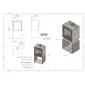 Estufa de leña IBIZA Prensa Stove