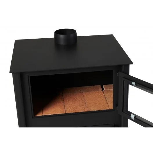 Estufa de leña con horno Fuerteventura Prensa Stove Estufa de leña con horno Fuerteventura Prensa Stove