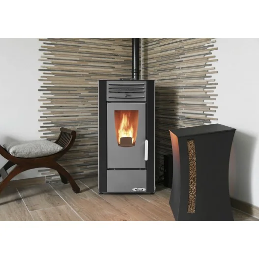 Estufa de Pellets Oslo Prensa Stove Estufa de Pellets Oslo Prensa Stove