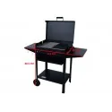 Barbacoa de jardín con parrilla para carbón con dos ruedas modelo Mallorca IMOR®