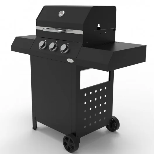 Barbacoa de jardín con parrilla para gas butano o propano Cazorla Roca de Lava IMOR® Barbacoa de jardín con parrilla para gas butano o propano Cazorla Roca de Lava IMOR®