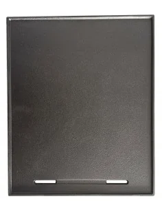 Plancha de hierro fundido de alta calidad con acabado en acero color negro 36X30X1,3cm IMOR