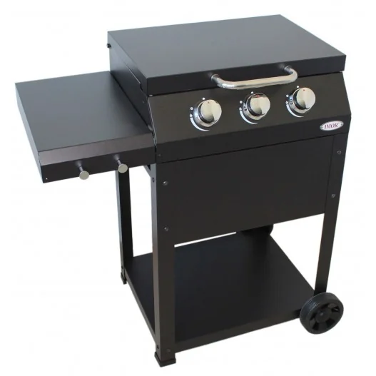 Barbacoa de jardín con parrilla para gas butano o propano de 3 quemadores modelo MIRAMAR IMOR® Barbacoa de jardín con parrilla para gas butano o propano de 3 quemadores modelo MIRAMAR IMOR®