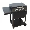 Barbacoa de jardín con parrilla para gas butano o propano de 3 quemadores modelo MIRAMAR IMOR®