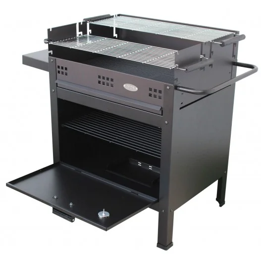 Barbacoa de jardín con parrilla y horno independiente para carbón o leña modelo ETNA V20 IMOR® Barbacoa de jardín con parrilla y horno independiente para carbón o leña modelo ETNA V20 IMOR®