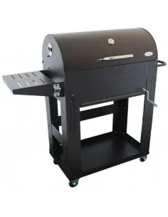 Barbacoa de jardín con 2 parrillas y ahumador para uso de carbón modelo RONDA V20 IMOR