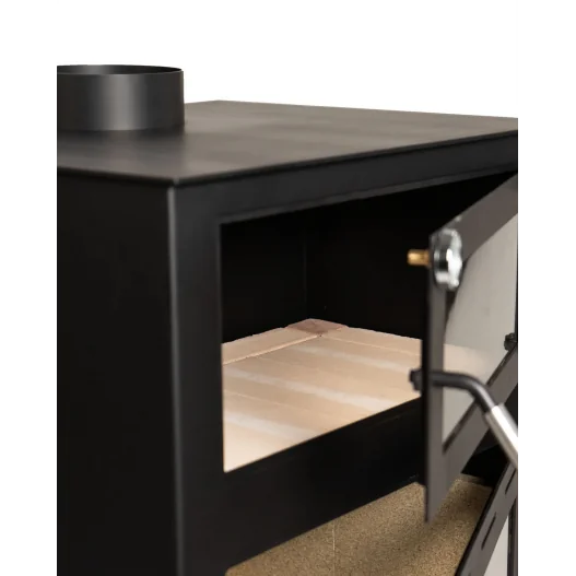 Estufa de leña con horno Vermiculita... Estufa de leña con horno Vermiculita...