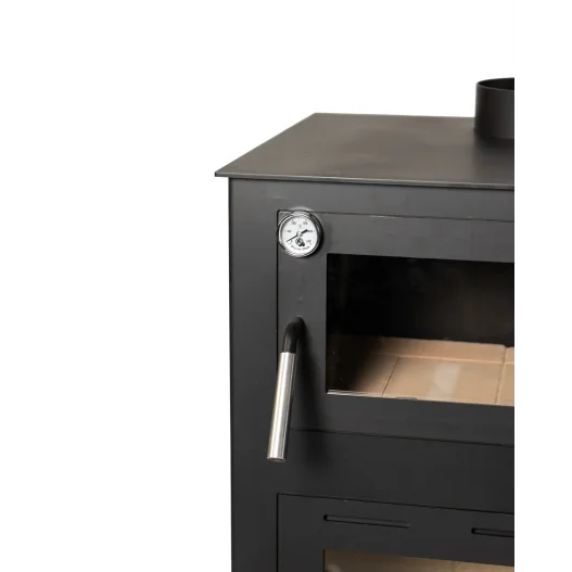 Estufa de leña con horno Vermiculita... Estufa de leña con horno Vermiculita...