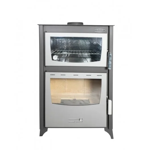 Estufa de leña con horno Prensa Stove... Estufa de leña con horno Prensa Stove...