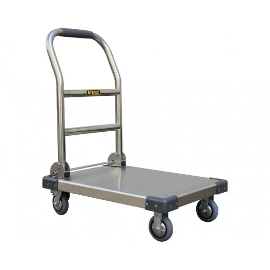 CARRO PLATAFORMA INOX 300 KG.