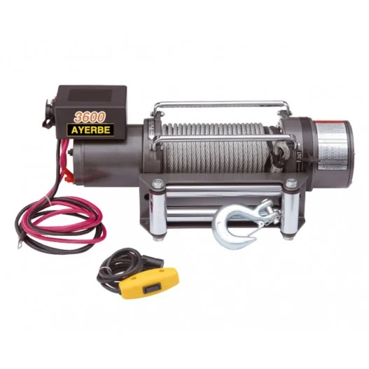 AY – 3600 – DC Cabrestante eléctrico 12v AYERBE