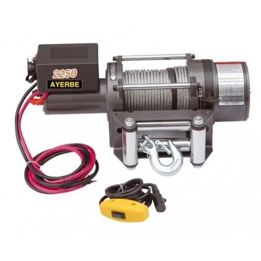 AY – 2250 – DC Cabrestante eléctrico 12v AYERBE