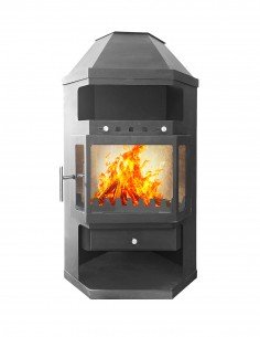 Estufa leña Esquina 10Kw