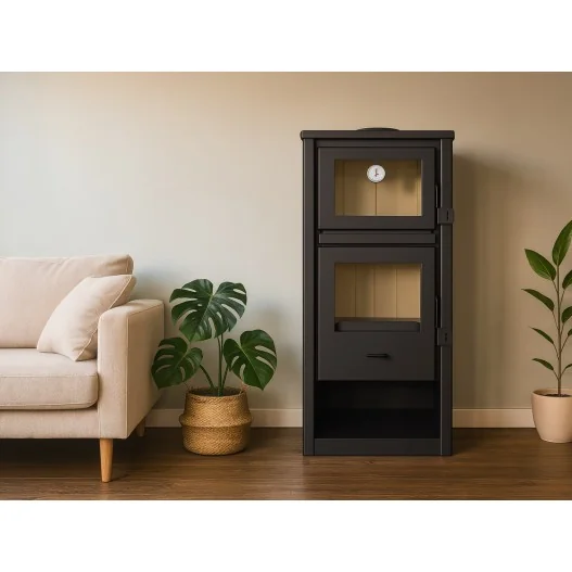 Estufa de leña horno LUX 12KW Estufa de leña horno LUX 12KW