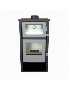 Estufa de leña horno 12KW