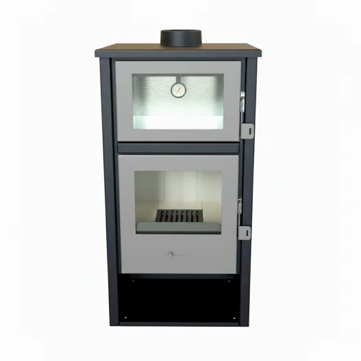 Estufa de leña horno 12KW
