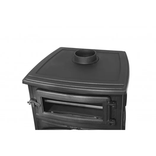 ESTUFA DE LEÑA CON HORNO FUNDICION... ESTUFA DE LEÑA CON HORNO FUNDICION...