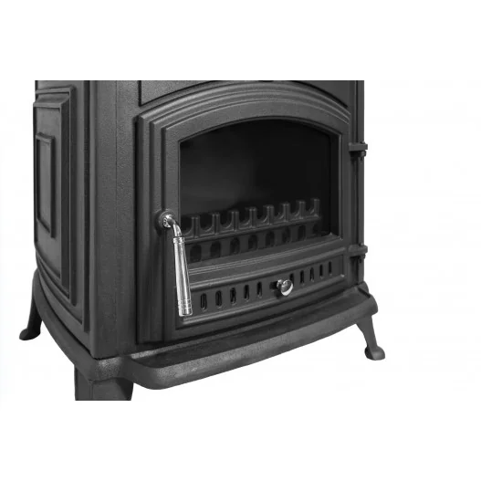 ESTUFA DE LEÑA CON HORNO FUNDICION... ESTUFA DE LEÑA CON HORNO FUNDICION...