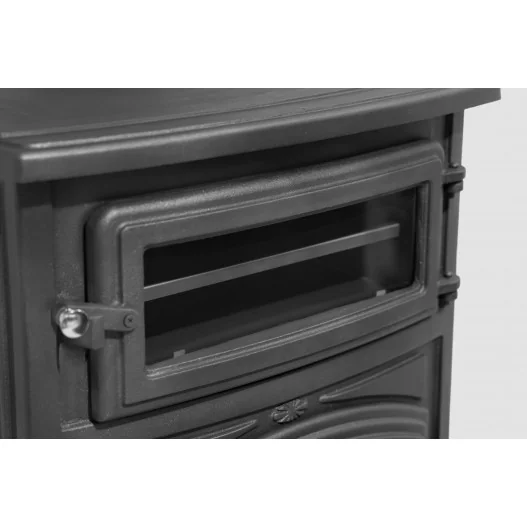 ESTUFA DE LEÑA CON HORNO FUNDICION... ESTUFA DE LEÑA CON HORNO FUNDICION...