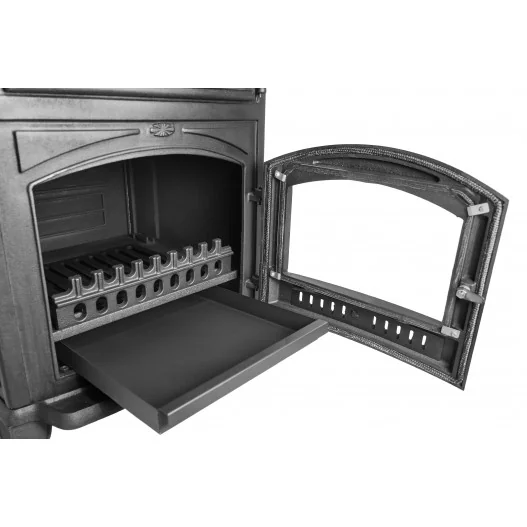 ESTUFA DE LEÑA CON HORNO FUNDICION... ESTUFA DE LEÑA CON HORNO FUNDICION...