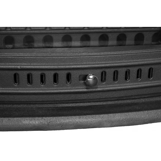 ESTUFA DE LEÑA CON HORNO FUNDICION... ESTUFA DE LEÑA CON HORNO FUNDICION...