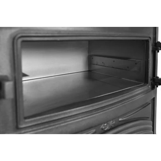 ESTUFA DE LEÑA CON HORNO FUNDICION... ESTUFA DE LEÑA CON HORNO FUNDICION...