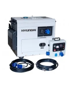 DHY6500SE-LRS Generador Hyundai Diésel específico para apoyo solar
