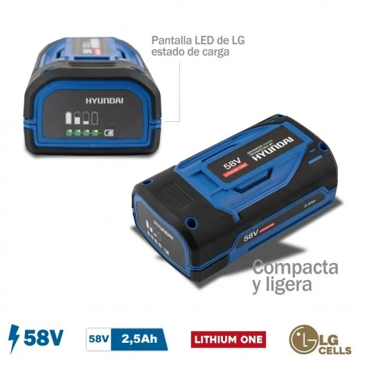 A2501-58LI Batería 58V Litio-Ion... A2501-58LI Batería 58V Litio-Ion...