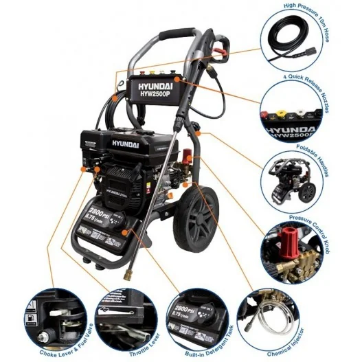 HYW2500P Hidrolimpiadora Gasolina... HYW2500P Hidrolimpiadora Gasolina...