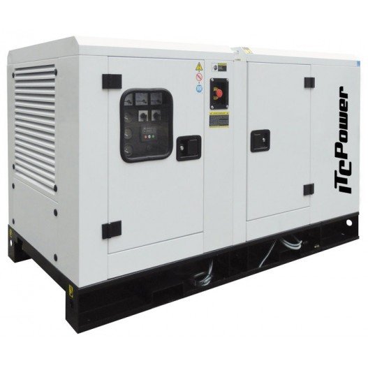 DG22KSE Grupo Electrógeno insonorizado trifásico ITCPower 22 kva