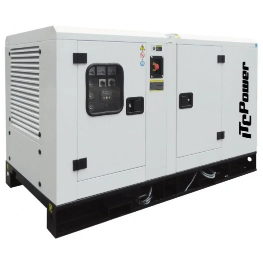 DG22KSE Grupo Electrógeno insonorizado trifásico ITCPower 22 kva