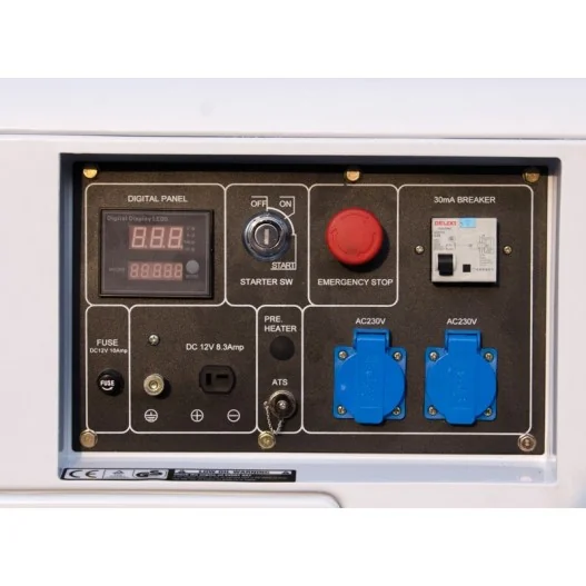 DG6000SE Generador diesel ITCPower... DG6000SE Generador diesel ITCPower...