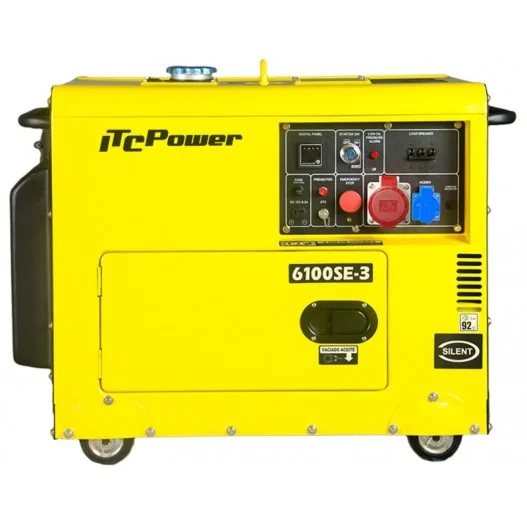 6100SE-3 Generador diesel itcpower 6100SE-3 Generador diesel itcpower